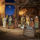 Liebevoll gestaltete Krippenfiguren  7926 – komplette Weihnachtskrippe mit Maria, Josef, Jesuskind und den Heiligen Drei Königen